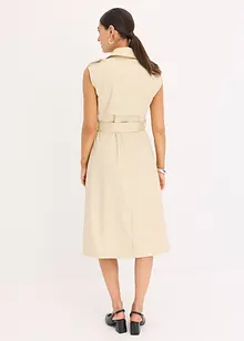 Abito stile trench con cintura, bonprix