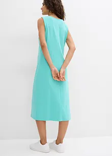 Abito midi in puro cotone biologico pesante, bonprix