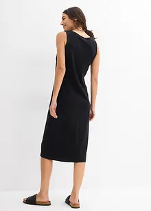 Abito midi in puro cotone biologico pesante, bonprix