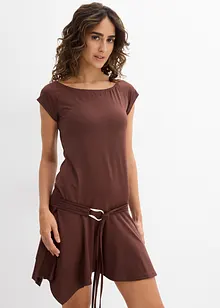 Abito in maglina con cintura particolare, bonprix