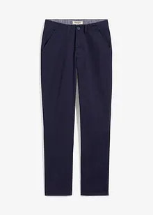 Pantaloni chino in cotone elasticizzato, slim fit, bonprix