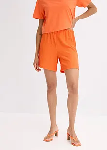 Shorts in jersey di crêpe leggero, bonprix