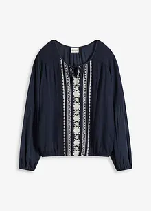Blusa con ricami, bonprix