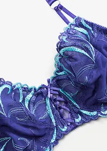 Reggiseno minimizer con ricami delicati, bonprix