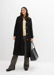 Cappotto stile trench con cappuccio staccabile, bonprix