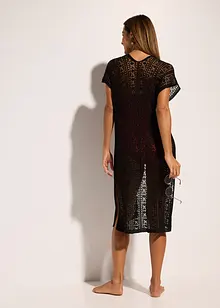 Kimono copricostume in viscosa effetto crochet, bonprix