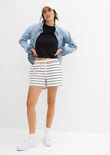 Shorts in felpa di misto cotone, bonprix