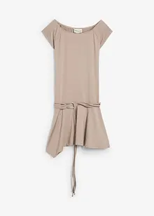 Abito in maglina con cintura particolare, bonprix