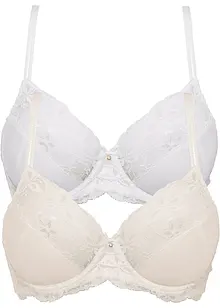 Reggiseno con ferretto (pacco da 2), bonprix