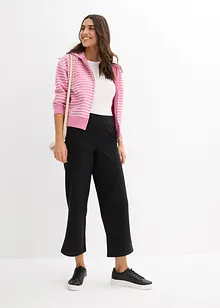 Pantaloni larghi in felpa, bonprix