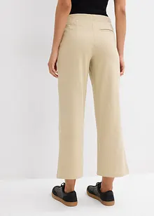 Pantaloni larghi in felpa, bonprix