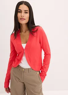 Cardigan corto con viscosa, bonprix