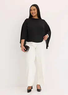 Blusa con mantella, bonprix