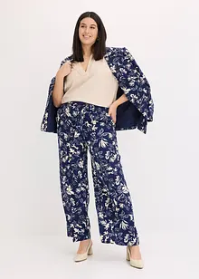 Pantaloni larghi con stampa, bonprix