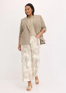 Pantaloni larghi in twill, bonprix