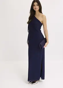 Abito monospalla in chiffon raffinato, bonprix