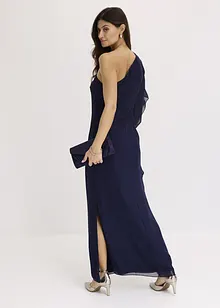 Abito monospalla in chiffon raffinato, bonprix