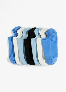 Fantasmini con cotone biologico e strisce in silicone (pacco da 7 paia), bonprix