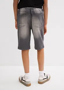 Bermuda di jeans in felpa, regular fit, bonprix