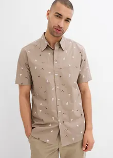 Camicia a maniche corte in puro cotone, bonprix
