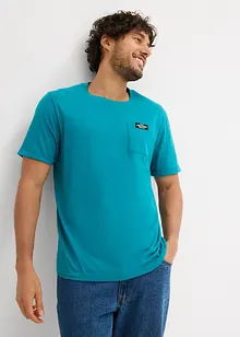 T-shirt con tasca in puro cotone biologico (pacco da 2), bonprix