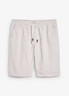 Bermuda in misto lino, regular fit, bonprix