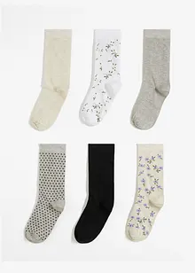 Calzini con cotone biologico (pacco da 6 paia), bonprix