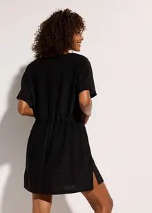 Tunica copricostume con filato glitterato, bonprix