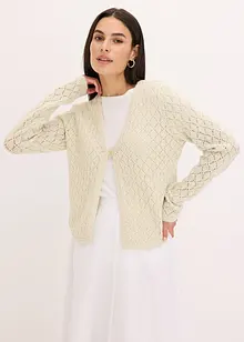 Cardigan corto con paillettes, bonprix