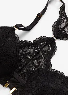Reggiseno con coppe preformate, allacciatura sul davanti e ferretto, bonprix