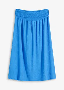 Gonna in jersey con fascia alta in vita, bonprix