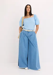 Maglia con maniche a sbuffo, bonprix