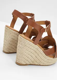Sandali con zeppa, bonprix