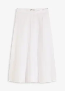 Gonna midi in misto viscosa fluente, bonprix