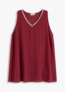 Blusa con strass, bonprix