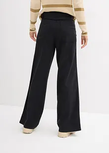 Pantaloni larghi in misto lino fresco, bonprix