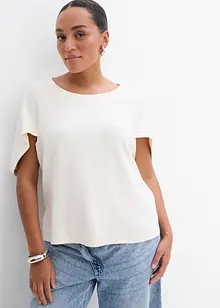 Maglia oversize in misto viscosa fluente, bonprix