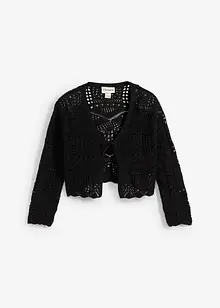 Bolero con ricami e maniche a 3/4, bonprix