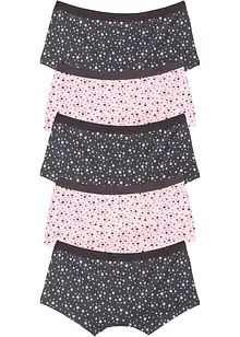 Panty con cotone morbido (pacco da 5), bonprix