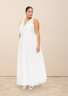 Abito da sposa con tulle e pizzo, bonprix