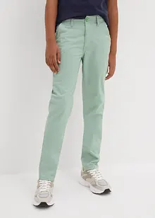 Pantaloni chino in cotone elasticizzato, slim fit, bonprix