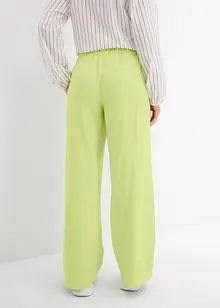 Pantaloni larghi in misto viscosa fluente, bonprix
