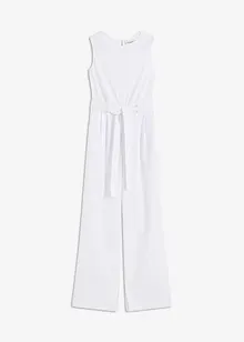 Tuta elegante in misto lino e viscosa, bonprix