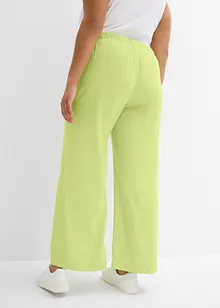 Pantaloni larghi in misto viscosa fluente, bonprix