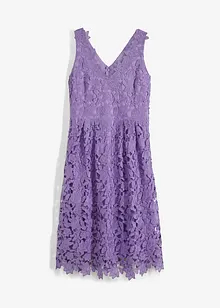 Abito in pizzo con inserto all'uncinetto, bonprix