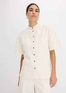 Camicia in misto viscosa fine, bonprix