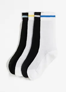 Calzini da tennis operati con cotone biologico (pacco da 4 paia), bonprix