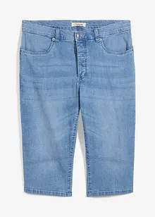 Bermuda lunghi in jeans elasticizzati, regular fit, bonprix