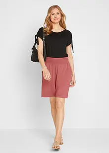 Bermuda in jersey di misto viscosa, bonprix