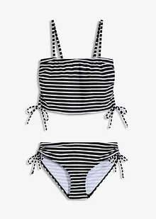 Bikini a fascia con spalline rimovibili (set 2 pezzi), bonprix
